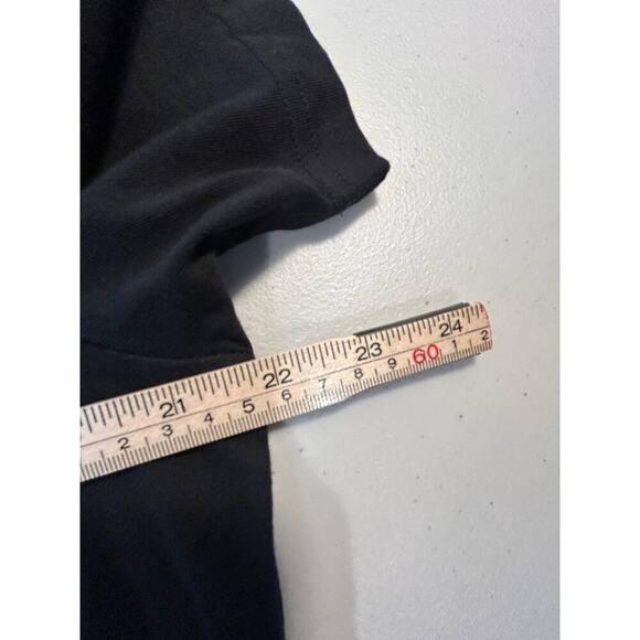 Puma Mens Black Logo T-Shirt Large Cotton Casual Athletic Wear Short Sleeve Crew - Picture 5 of 6